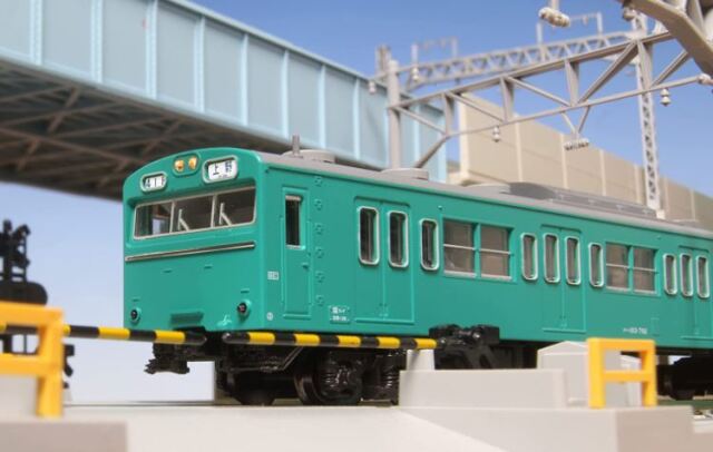 KATO カトー 103系＜エメラルドグリーン＞中間車3両セット 10-1744E【N