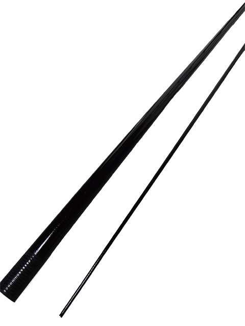 釣竿製作パーツ＞ちぬ筏カセ竿製作用グラス素材1400mm硬調タイプ