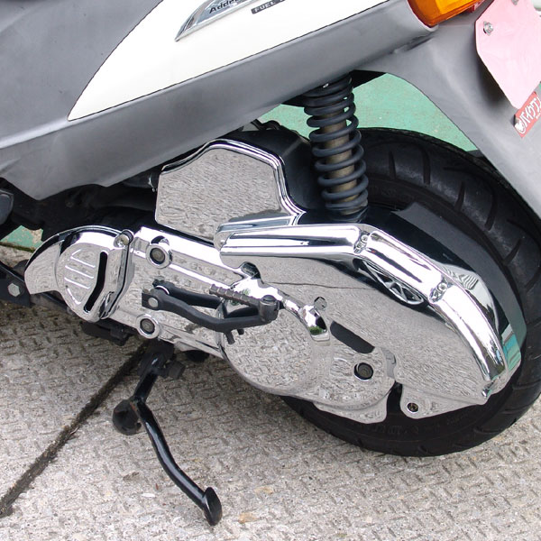 アドレスV125 CF46A メッキ エアクリーナーカバー タイプ2