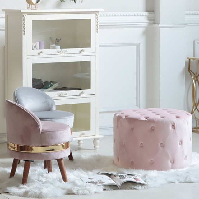 マカロン ラウンドチェア ピンク｜おしゃれインテリア家具通販 Y-KAGU