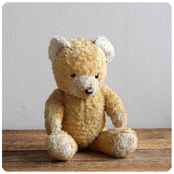 ヴィンテージベア テディベア 海外作家様 コレクション 優しい白熊さん