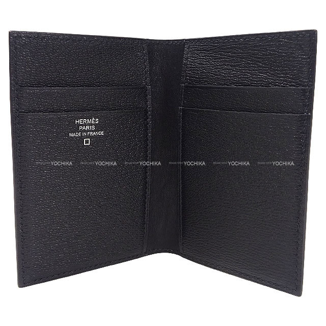 HERMES エルメス カードケース MC2 ユークリッド 黒 (ブラック