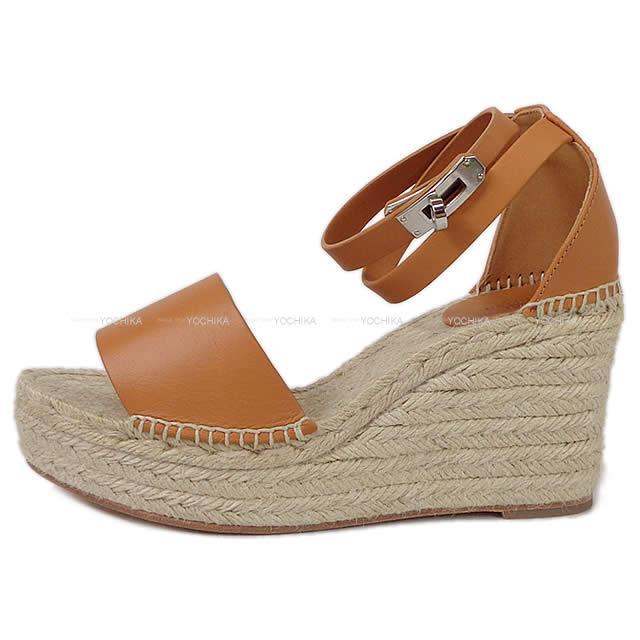 HERMES エルメス レディース エスパドリーユ ウェッジソール サンダル