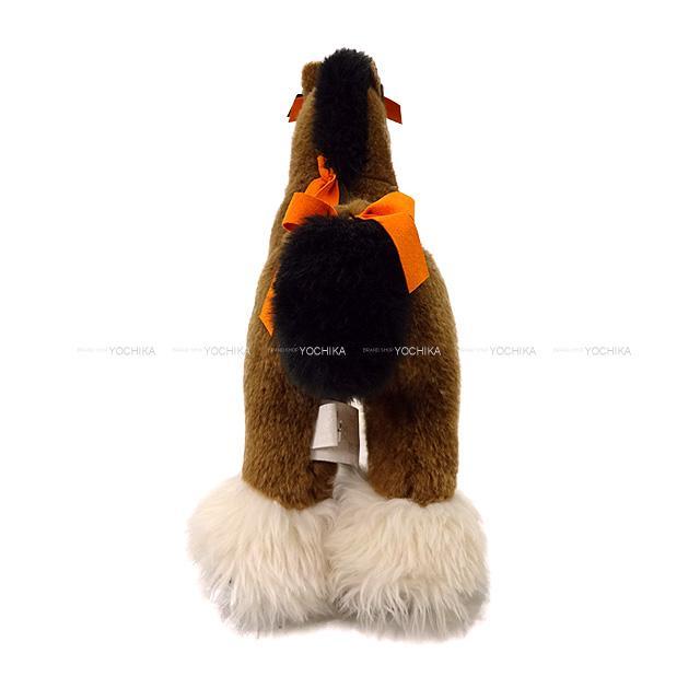 HERMES エルメス ぬいぐるみ エルミー PPM 馬 ナチュラル アクリル