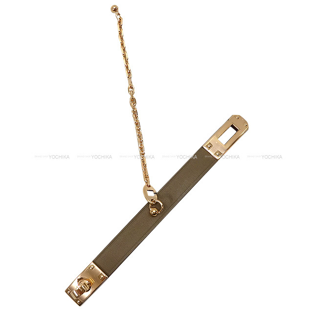 HERMES エルメス グローブ 手袋 ホルダー ケリー エトープ (エトゥープ