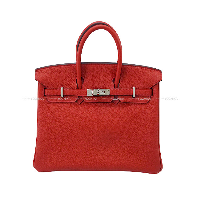 HERMES エルメス ハンドバッグ バーキン25 ゼラニウム (ジェラニウム