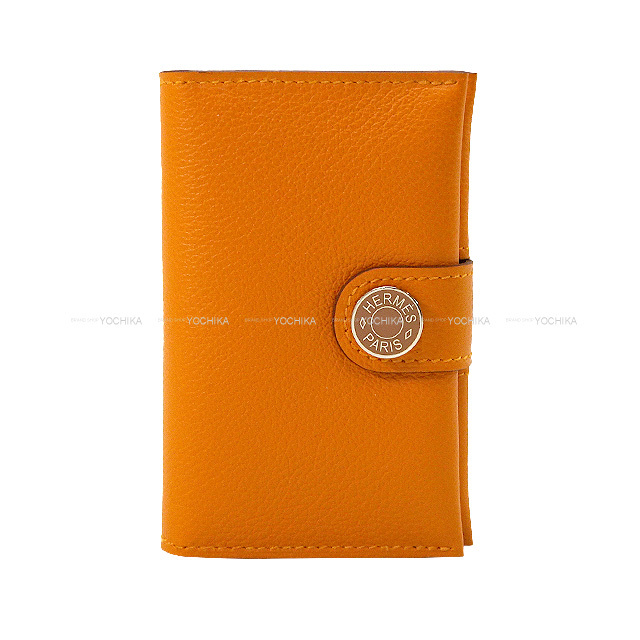 HERMES エルメス カードケース R.M.S ホルダー クルードセル ボタン