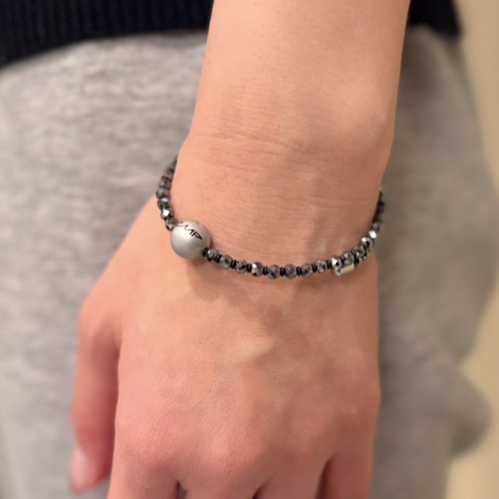 Techブレスレットブラック_形状記憶タイプ