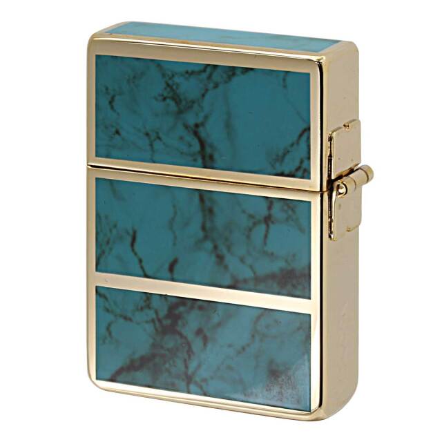 Zippo ジッポー 1935レプリカ マーブル 4面加工 1935EPG ターコイズ