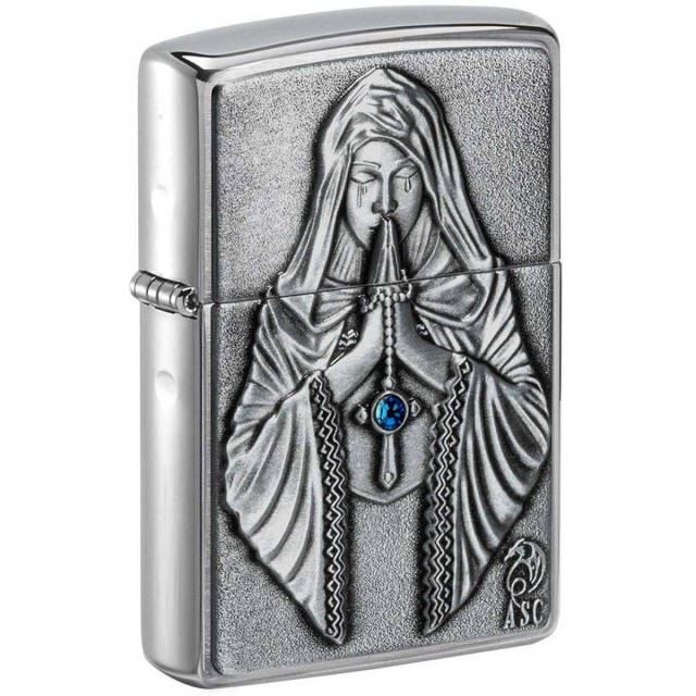 Zippo ジッポー アン ストークス 女性 祈り Anne Stokes Praying Woman
