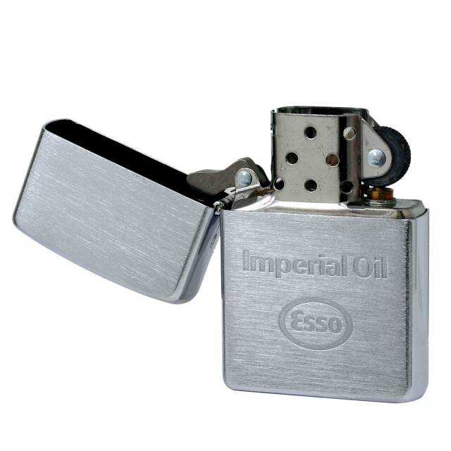 絶版/ヴィンテージ Zippo ジッポー 中古 2003年製造ESSO LOGO エッソ