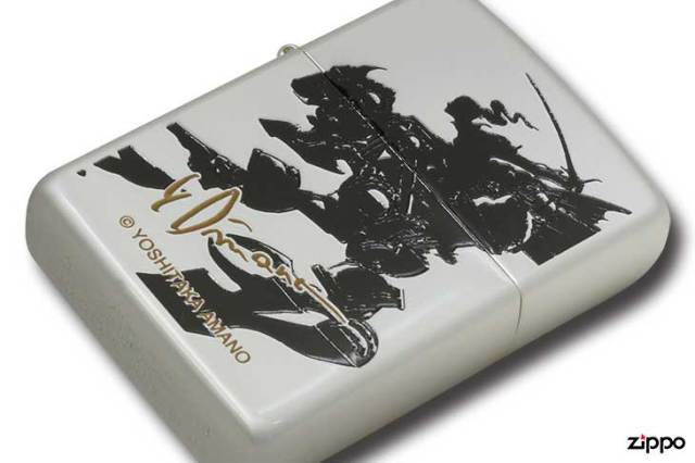 Zippo ジッポー 天野喜孝 Amano Yoshitaka 銀パールメッキ F6-01
