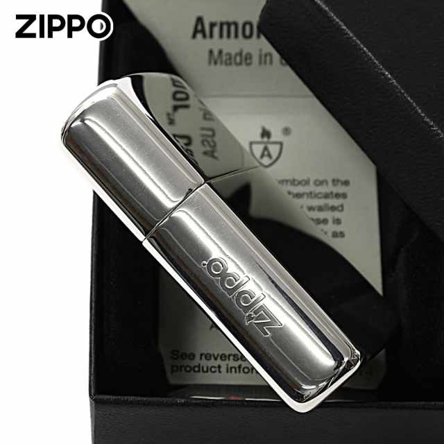 Zippo ジッポー アーマー 銀メッキ 10ミクロン ミラー 鏡面 ポリッシュ