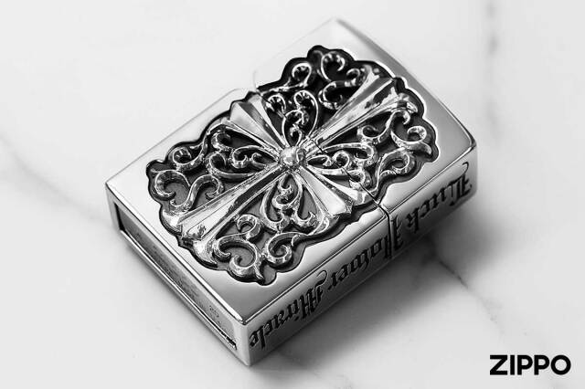 Zippo ジッポー クロス 十字架 フルメタル ジャケット シルバー Full