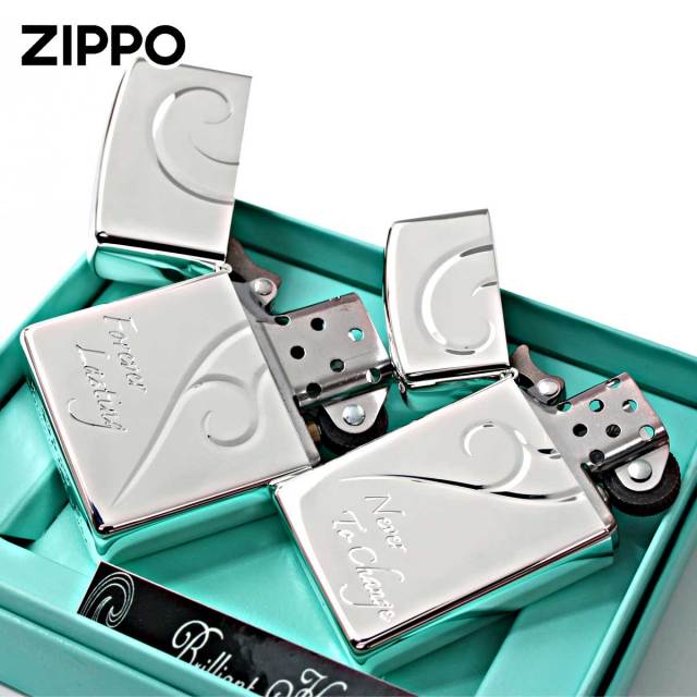 Zippo ジッポー ペア ブリリアント ハート ペアセット Brilliant Heart