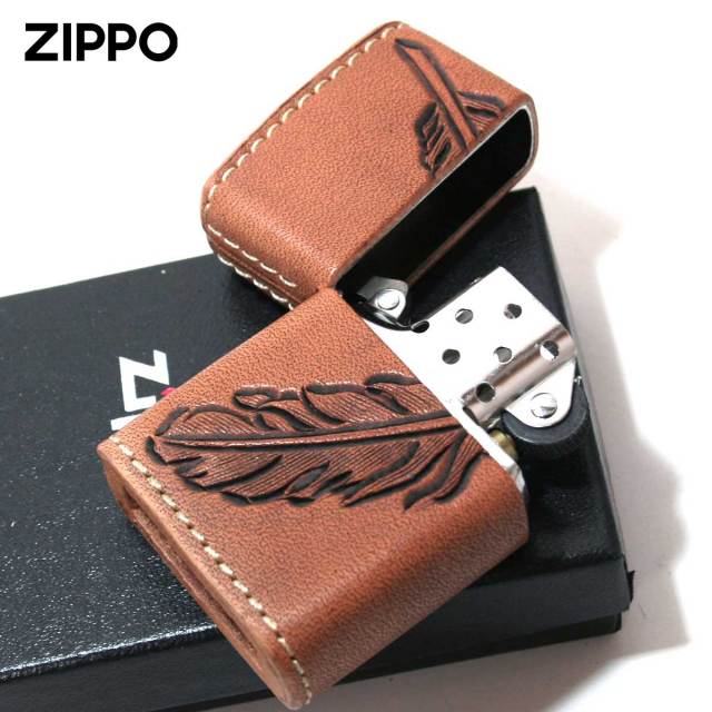 Zippo ジッポー 革巻き レザー ワークス カオス Leather Works CHAOS