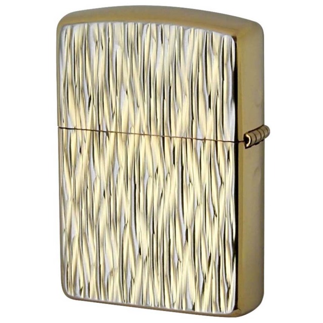 Zippo ジッポー アーマー ヒートヘイズ シルバー ゴールド 両面加工
