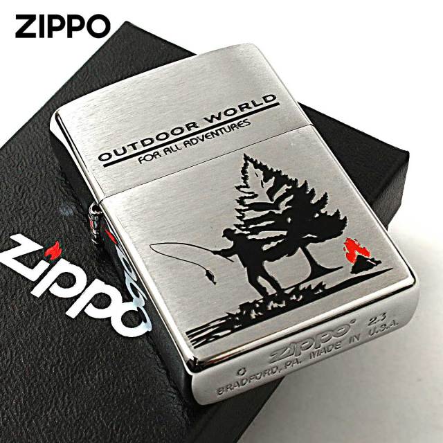 Zippo ジッポー フィシング 釣り 趣味の世界 ホビー ワールド HOBBY