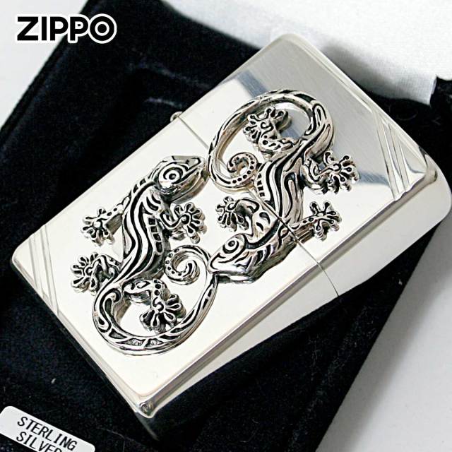 Zippo ジッポー 純銀 スターリングシルバー ラッキーチャーム LUCKY