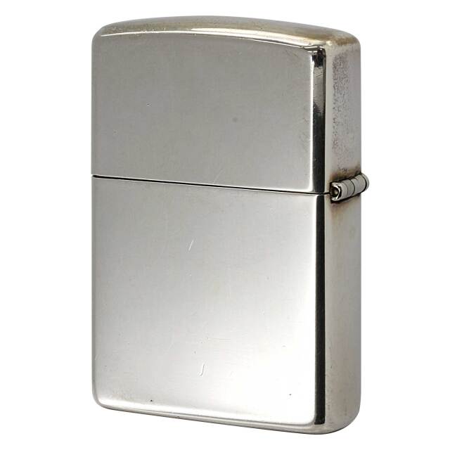 絶版/ヴィンテージ Zippo ジッポー 中古 1992年製造スターリング
