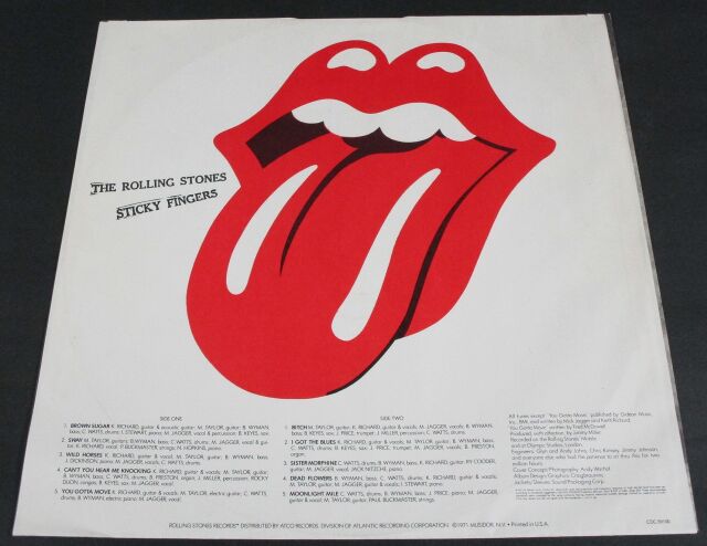 Rolling Stones ローリング・ストーンズ / Sticky Fingers