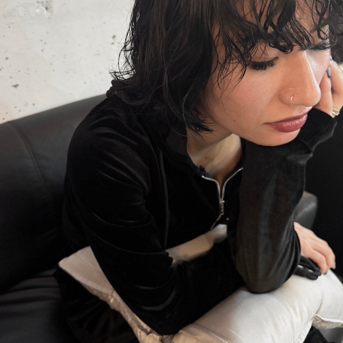 LOVERS original】silver925 nostril nose cuff |