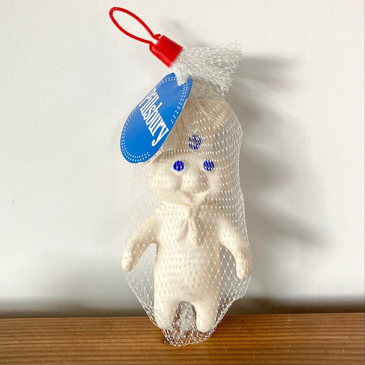 PILLSBURY Doughboy ドゥボーイ ソフビドール ネット入 紙タグ付き