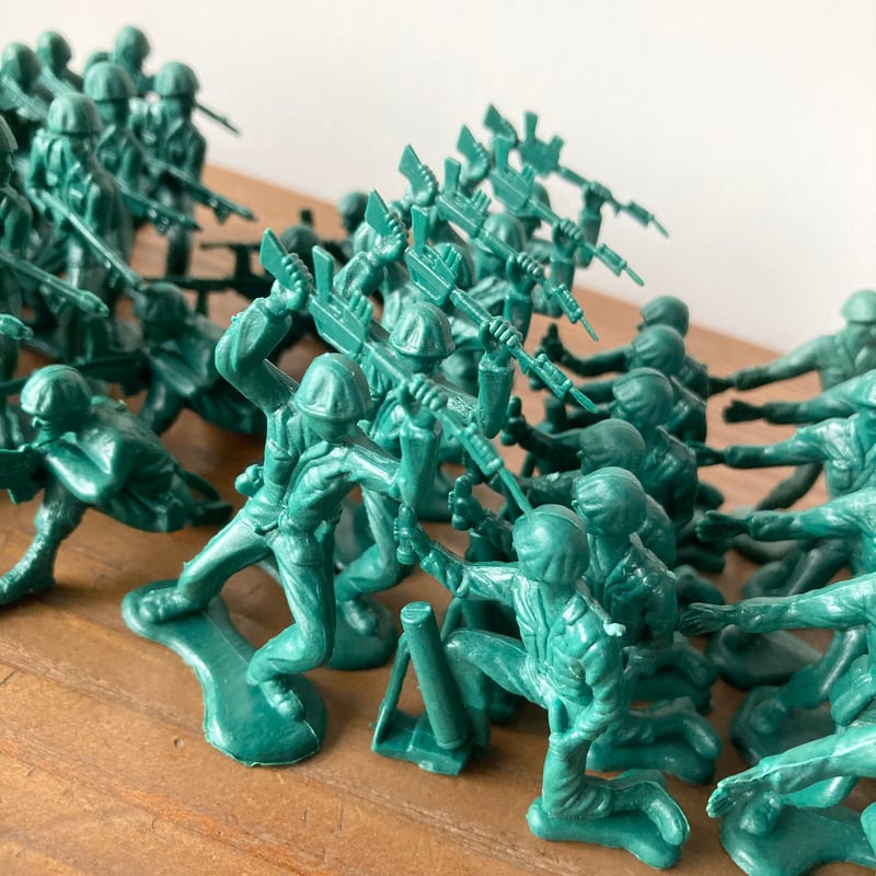 Disney TOY STORY トイストーリー グリーンアーミーメン セット Bucket