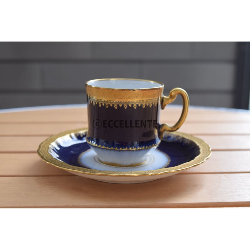 アンティーク洋食器】【アビランド製陶所】リモージュ デミタスカップ