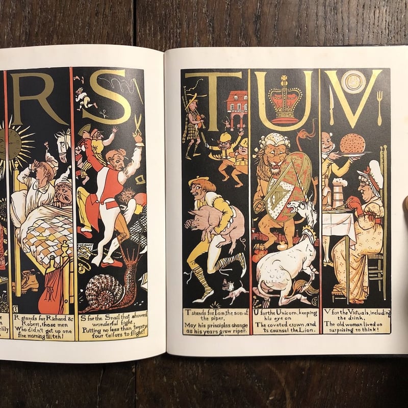 An Alphabet of Old Friends and The Absurd ABC」