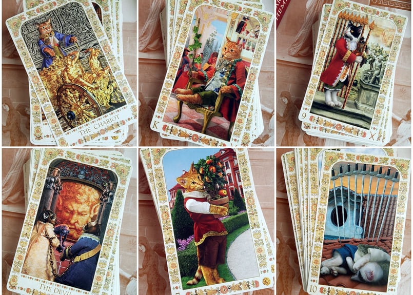 限定入荷】未開封 2004年版バロック ボヘミアン キャッツ タロット 1st