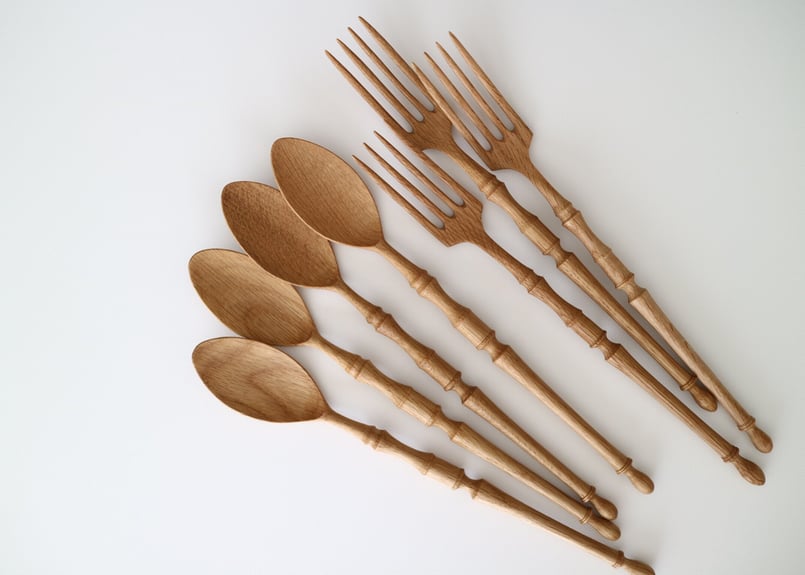 鈴木潤吾 ディナーフォーク/ 楢 | CUFF