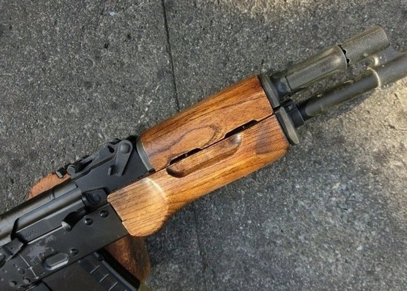 受注 次世代AKS74Nウッドハンドガード製作（ふくらみのあるタイプ