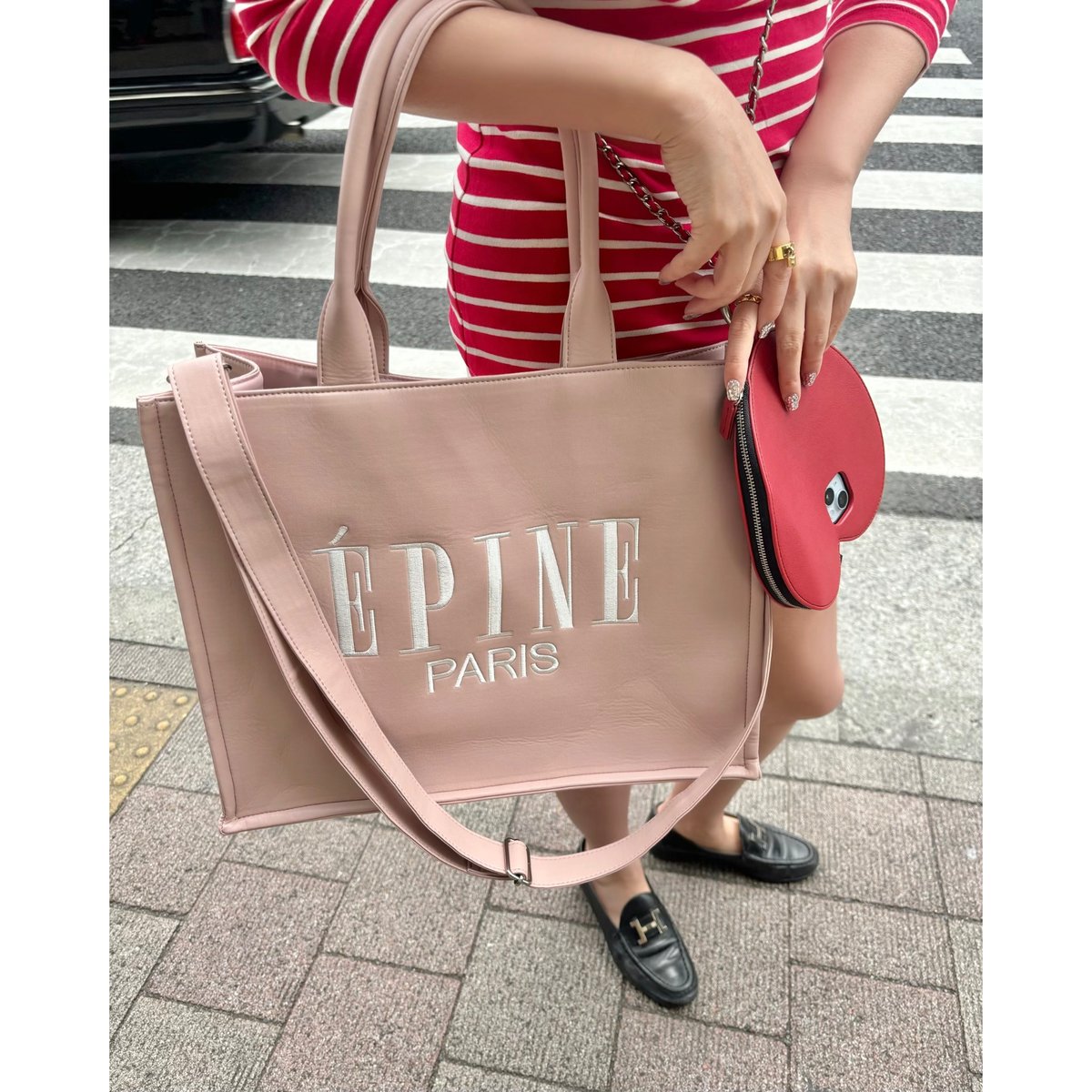 2024SS Ver ÉPINE PARIS book tote bag large（2 co