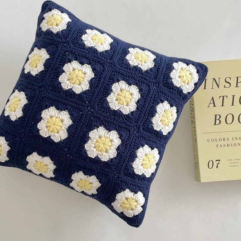 編みものキット「モチーフ編みクッション」BO-28 | 手編みのお店 / SPOOL