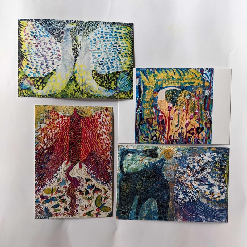 ミロコマチコ：ポストカードセットG | nowaki