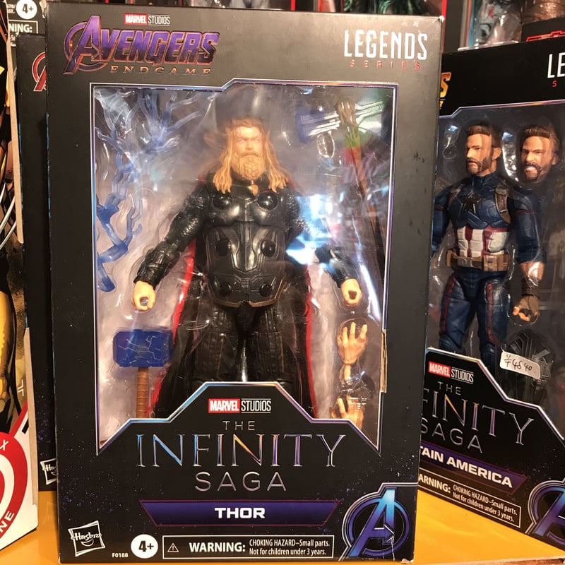 USA直輸入】 MARVEL ソー 6インチ アクションフィギュア レジェンド