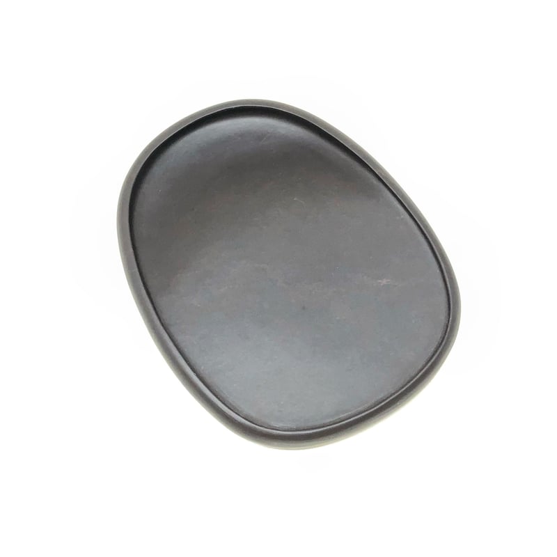 端渓硯 新坑 坑仔巌 楕円型 5吋 | 上杉文林堂