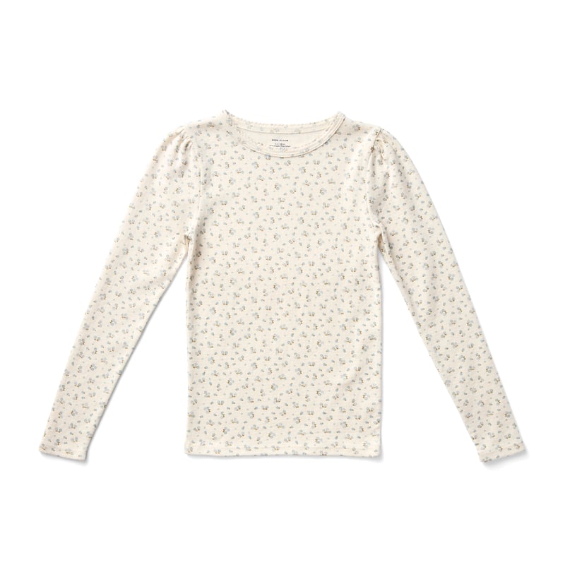 SOOR PLOOM / POUF TEE - CALICO PRINT POINTELLE,