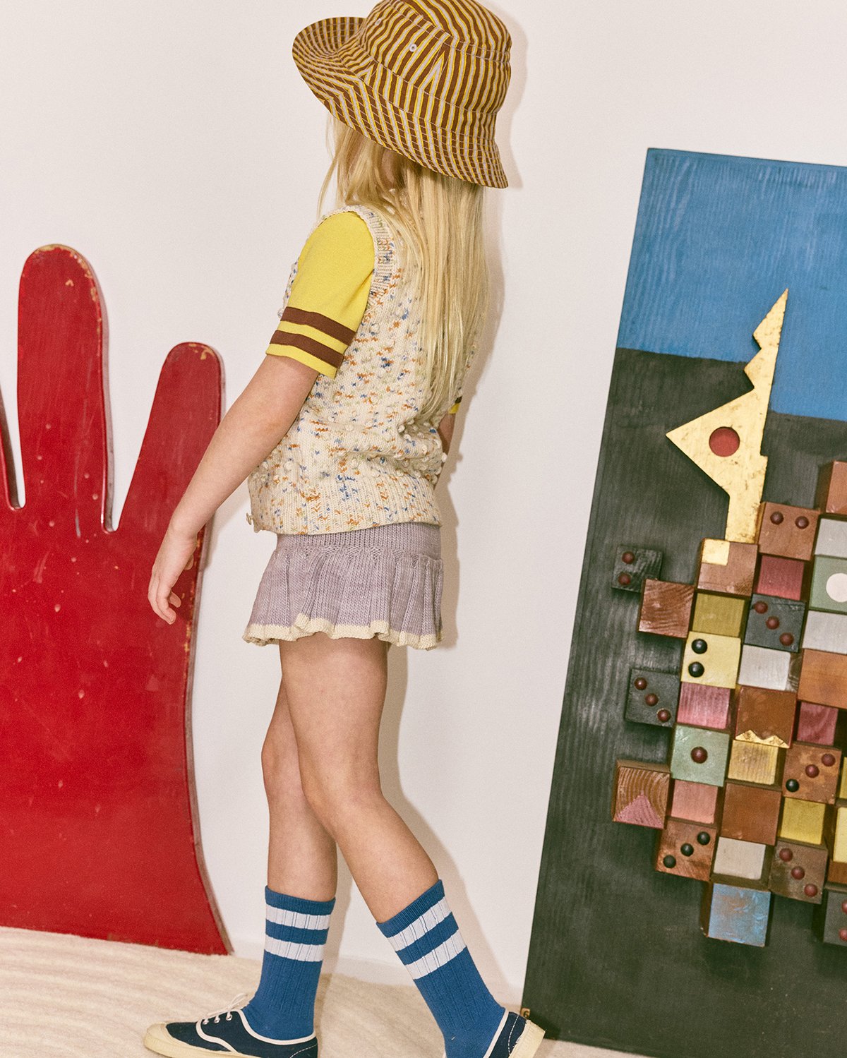 Misha & Puff / Skating Pond Skirt - MIST | hi h