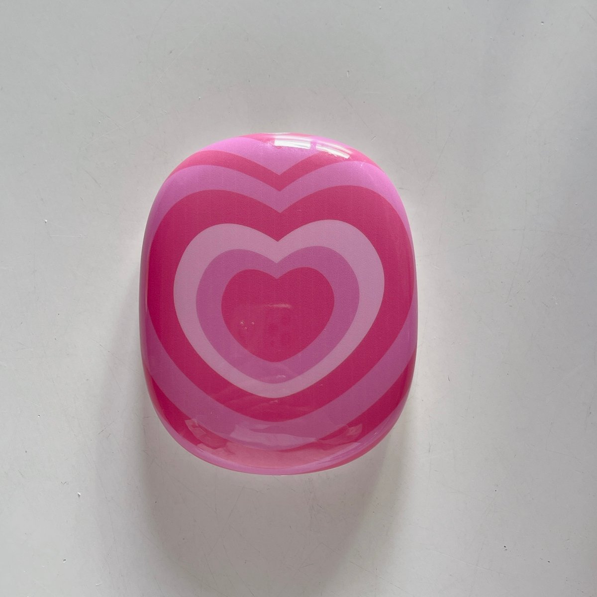 ハート柄 AirPodsMaxカバー ピンク エアーポッズ マックス専用ケース