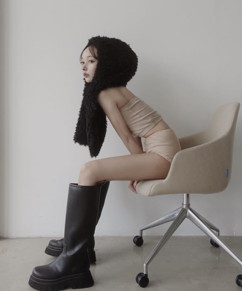 フードマフラー /Hooded Muffler | FICTION TOKYO OFFICIA