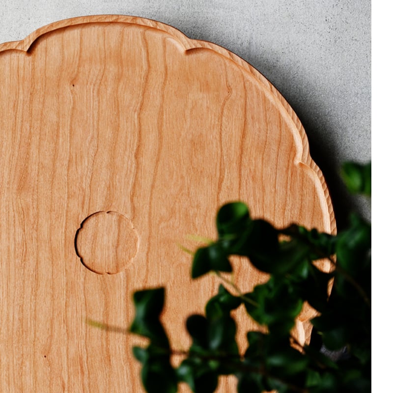 svale furniture/三木達也 飾り縁輪花盆φ315 svf‐201 | sv