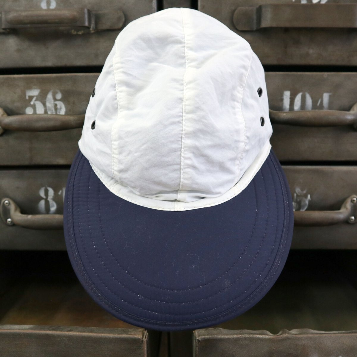90's Watership Trading Long Bill Nylon Cap L/X
