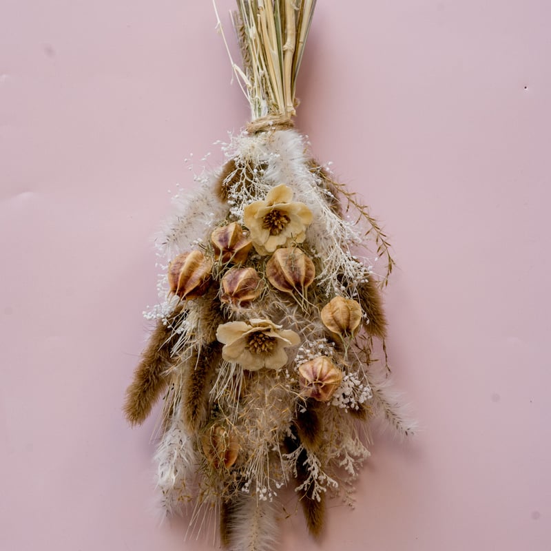 Tida Flowerの、ドライフラワーミニスワッグ | ドライフラワーと