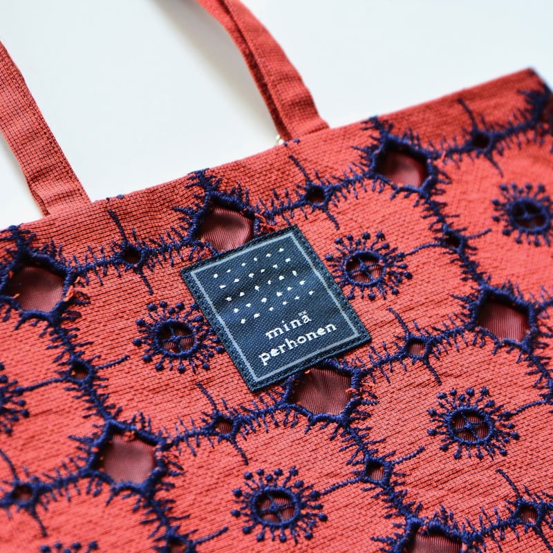 ミナペルホネン 19SS 】XS9442 toast bag ”anemone” / r