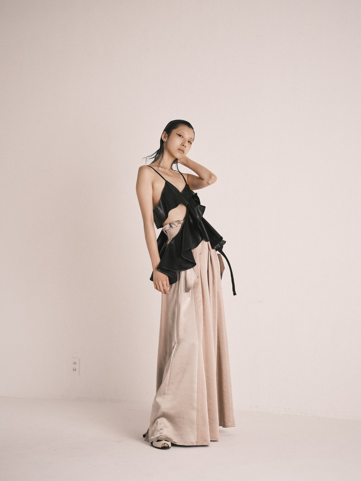 SHIROMA PRISM dress camisole（gold） | gusucuma