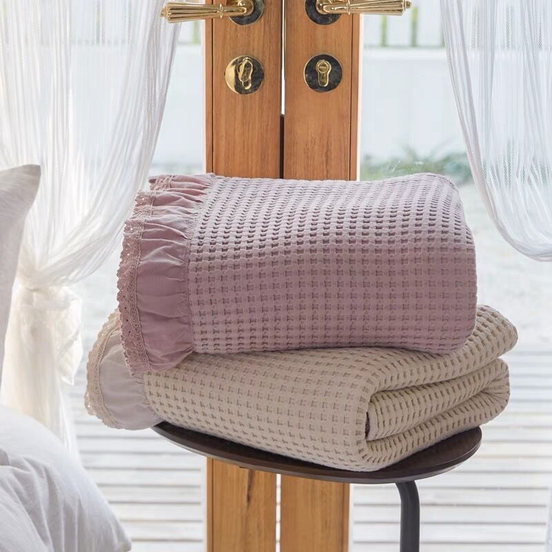 ワッフル コットン マルチカバー ブランケット 全4色 | 70PARK