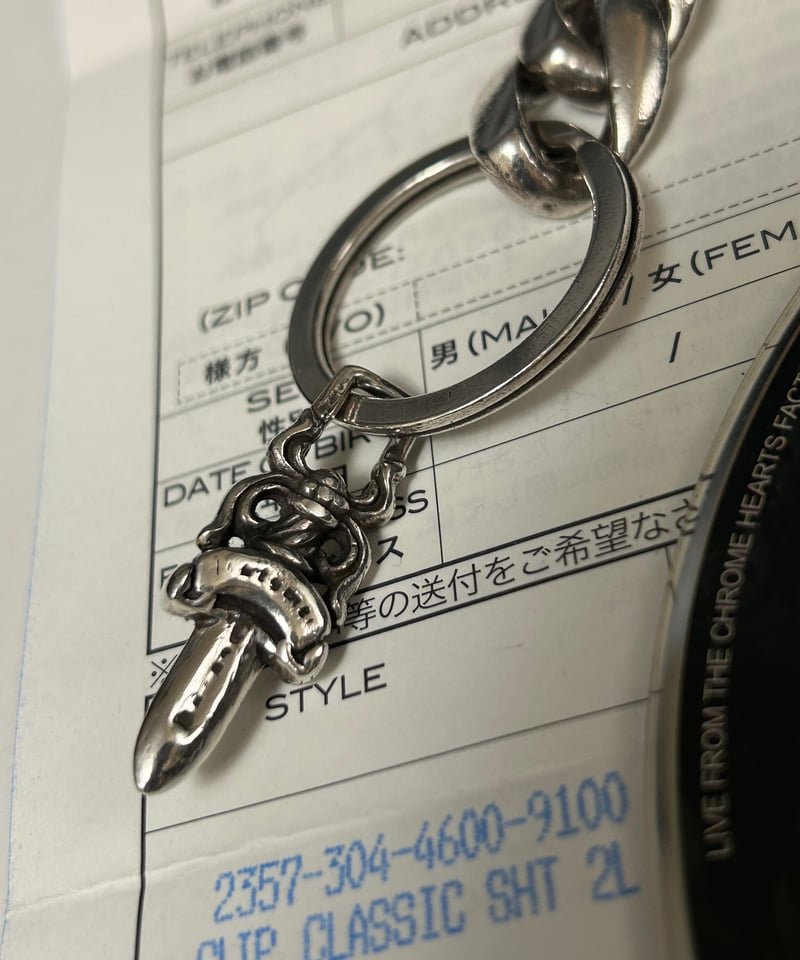 帝王クロムハーツ草創期伝統ジュエリー直営店インボイス〉Chrome