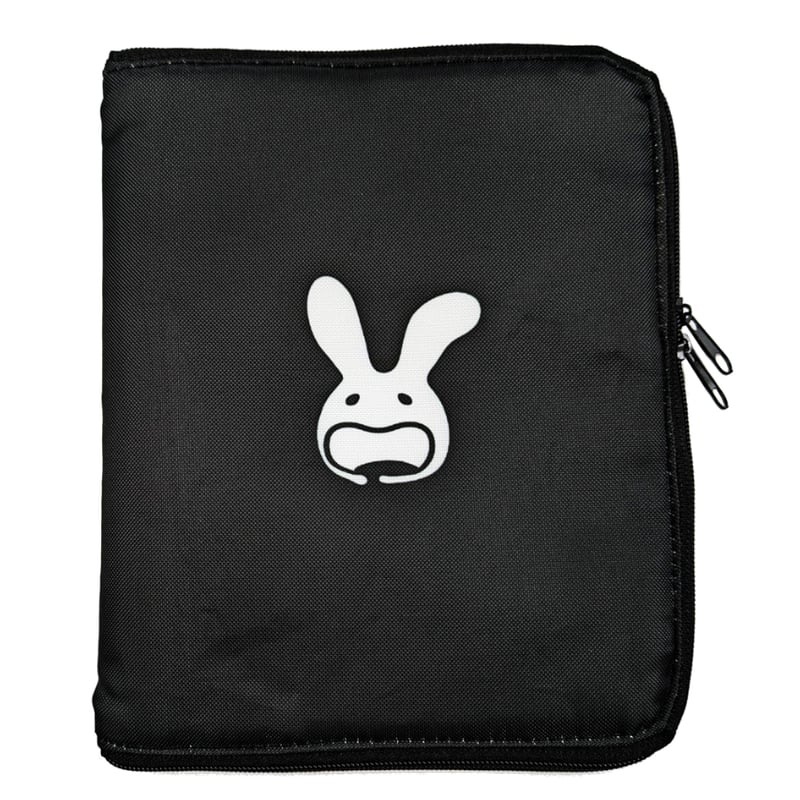 ブックカバーポーチ文庫サイズ くらり柄（ブラック） | 東京創元社